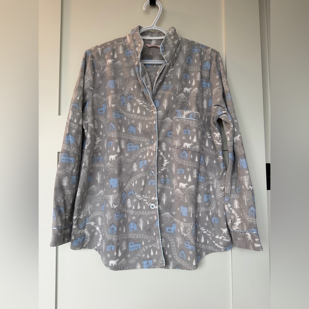 Holiday Patterned Pajamas Set